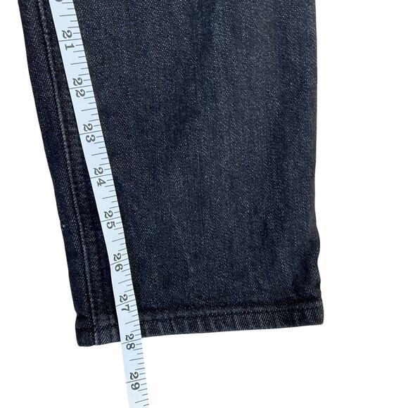 GAP Sz S Charcoal Black Maternity Denim Overalls Stretchy Adjustable Casual - Picture 11 of 16